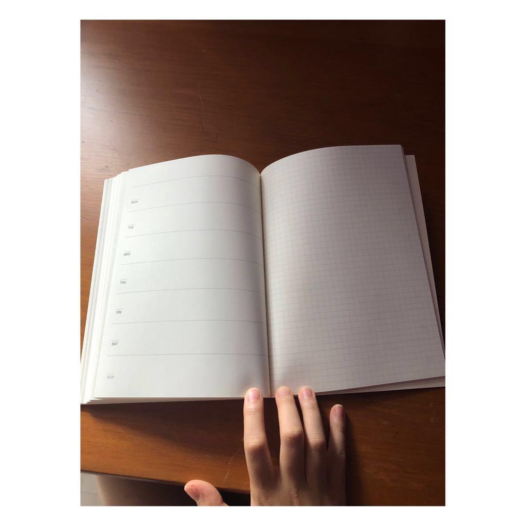 [MUJI] Undated Planner, Hobbies & Toys, Stationary & Craft, Other