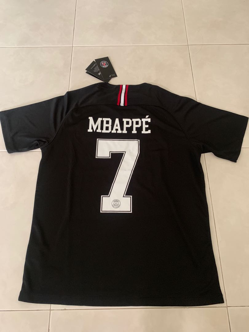 mbappe jersey black