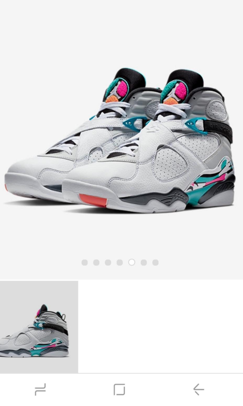 jordan retro 8 size 7