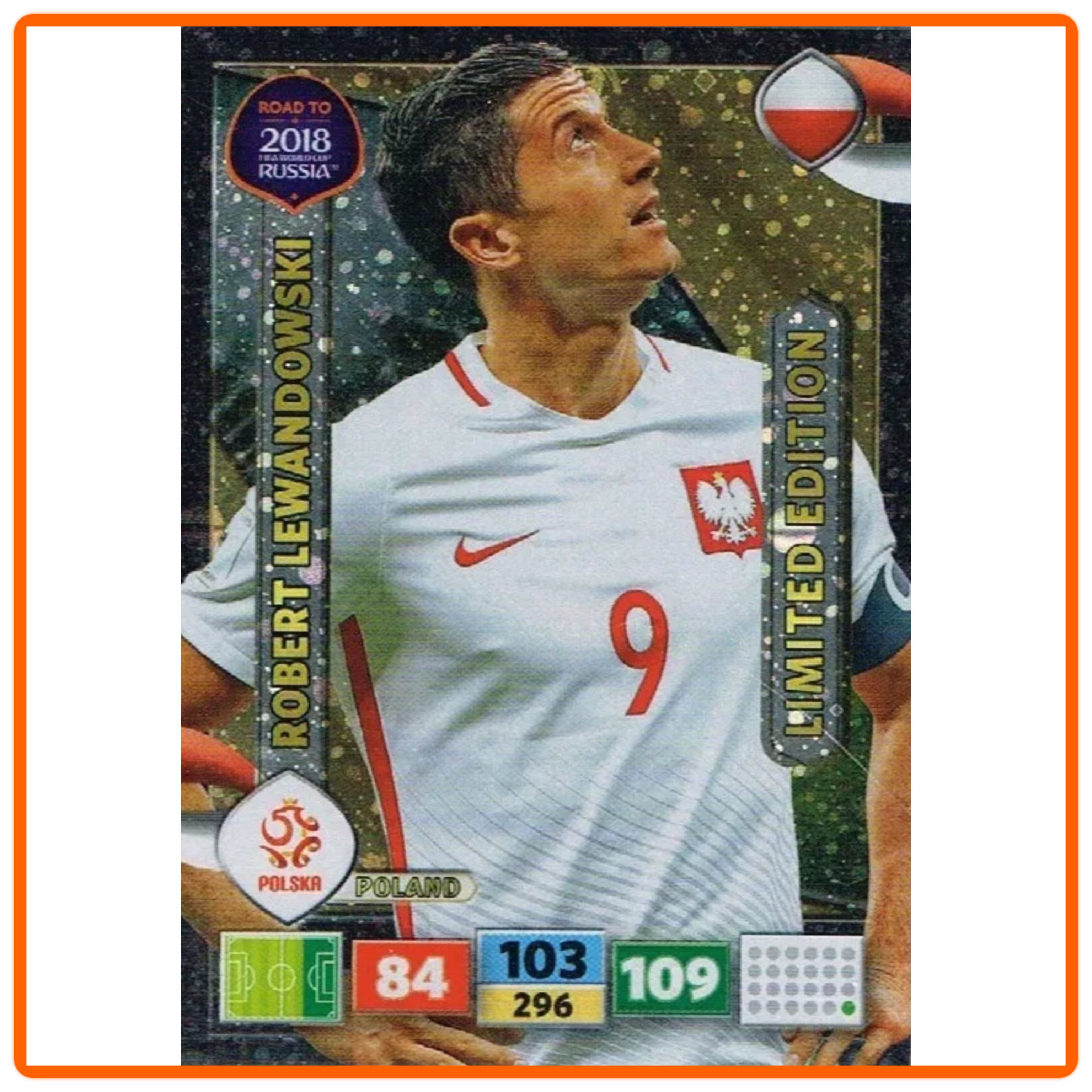 Panini Adrenalyn Xl Road To World Cup Russia 18 Robert Lewandowski Limited Edition Hobbies Toys Toys Games On Carousell Panini Adrenalyn Xl Road To World Cup Russia 18 Robert Lewandowski Limited Edition Hobbies Toys Toys Games On Carousell