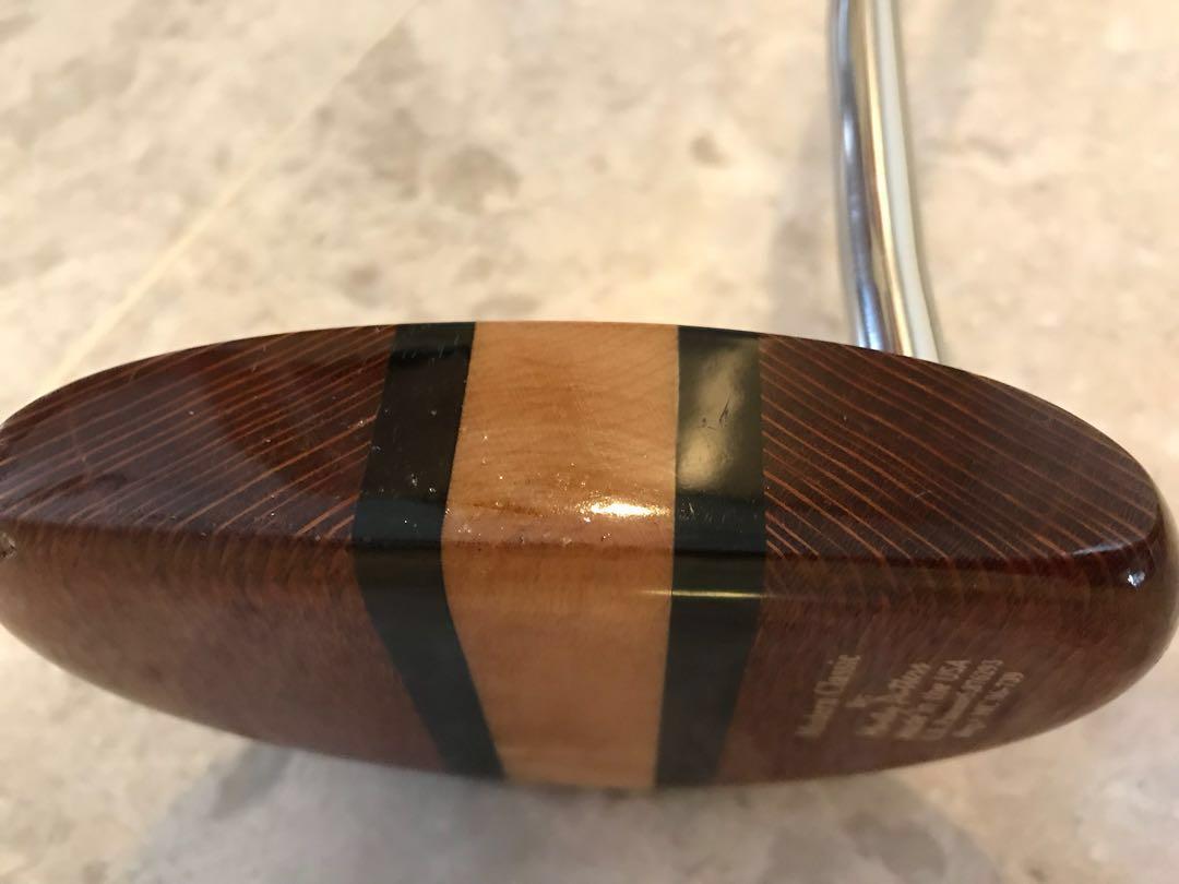 Pebble Beach Putter Leopardwood Modern Classic by David Musty Putters, Sports Equipment, Sports
