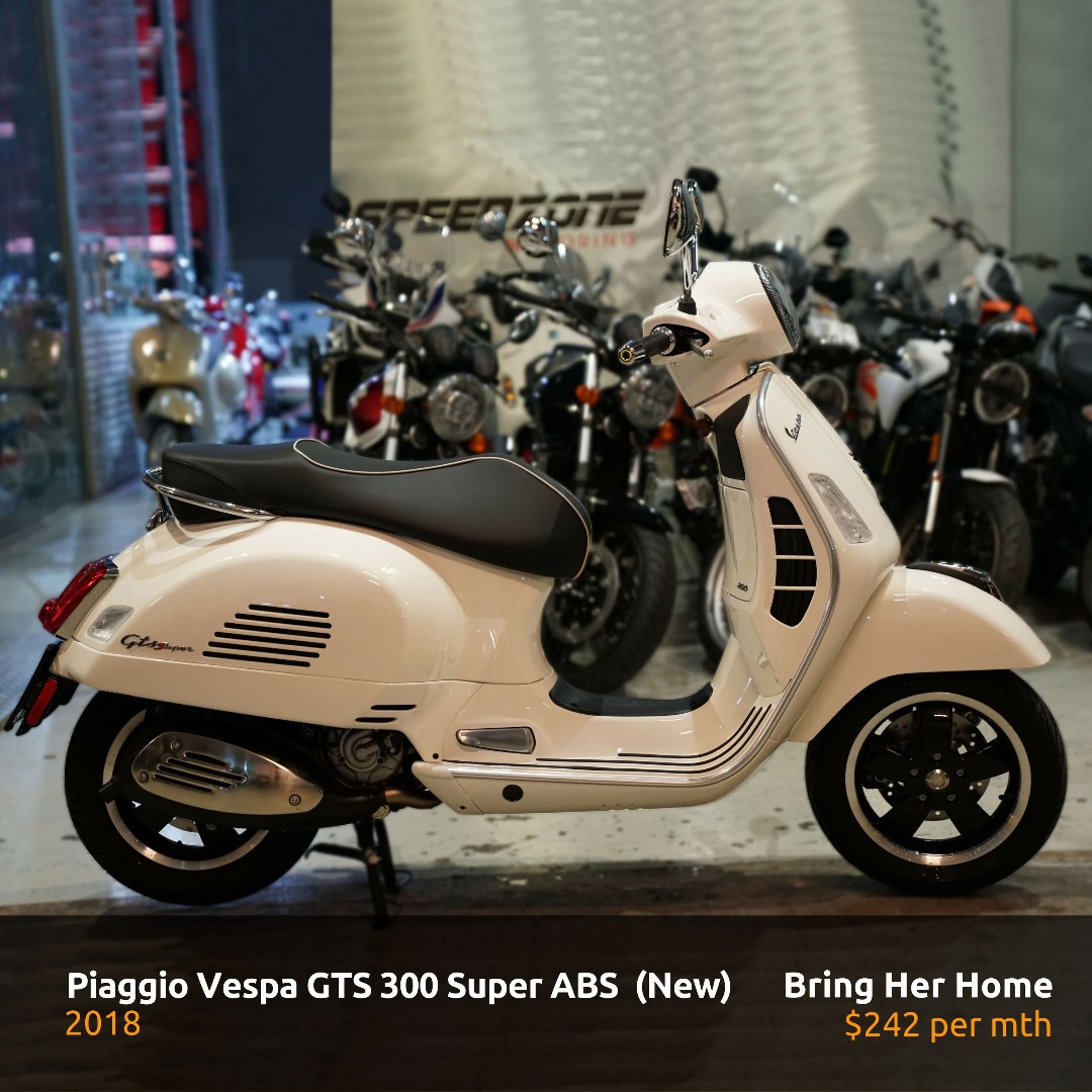 Piaggio Vespa Gts 300 Super Abs 2018 New Motorbikes Motorbikes