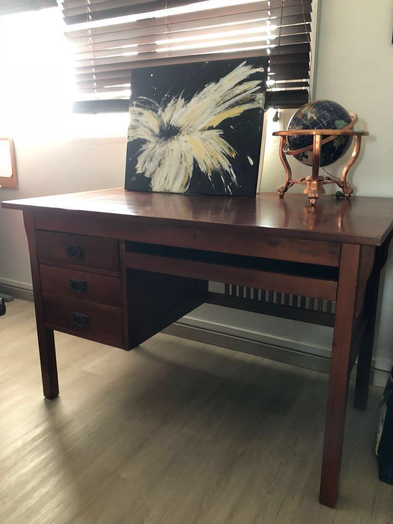 Picket and Rail Study table Furniture Home Living Furniture
