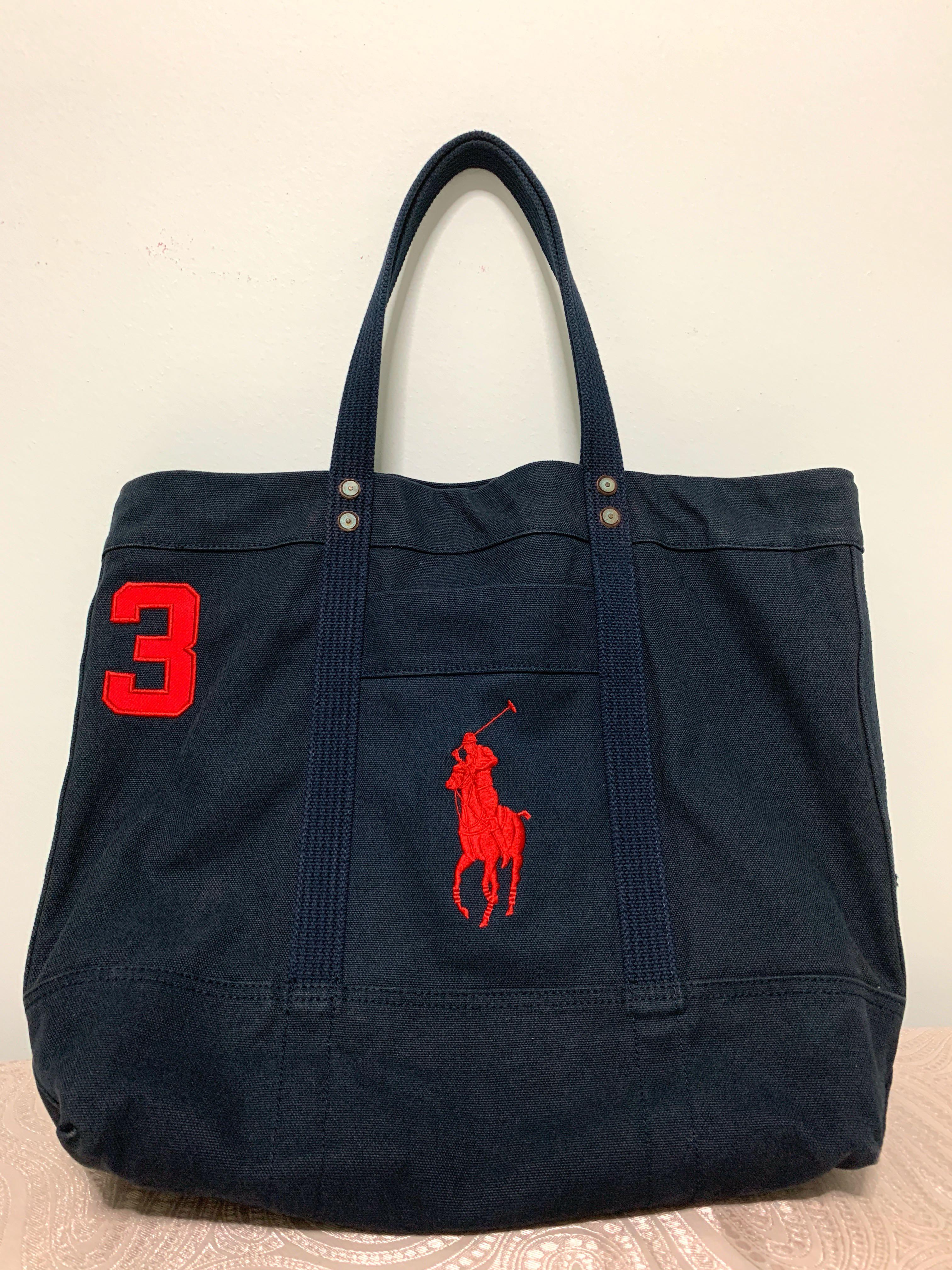 Polo Ralph Lauren Tote Bag, Luxury, Bags & Wallets on Carousell