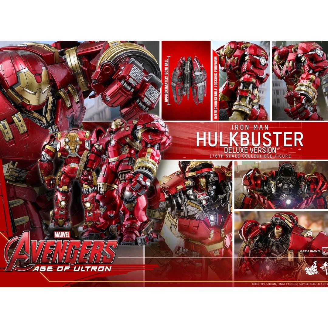 hot toys hulkbuster deluxe price