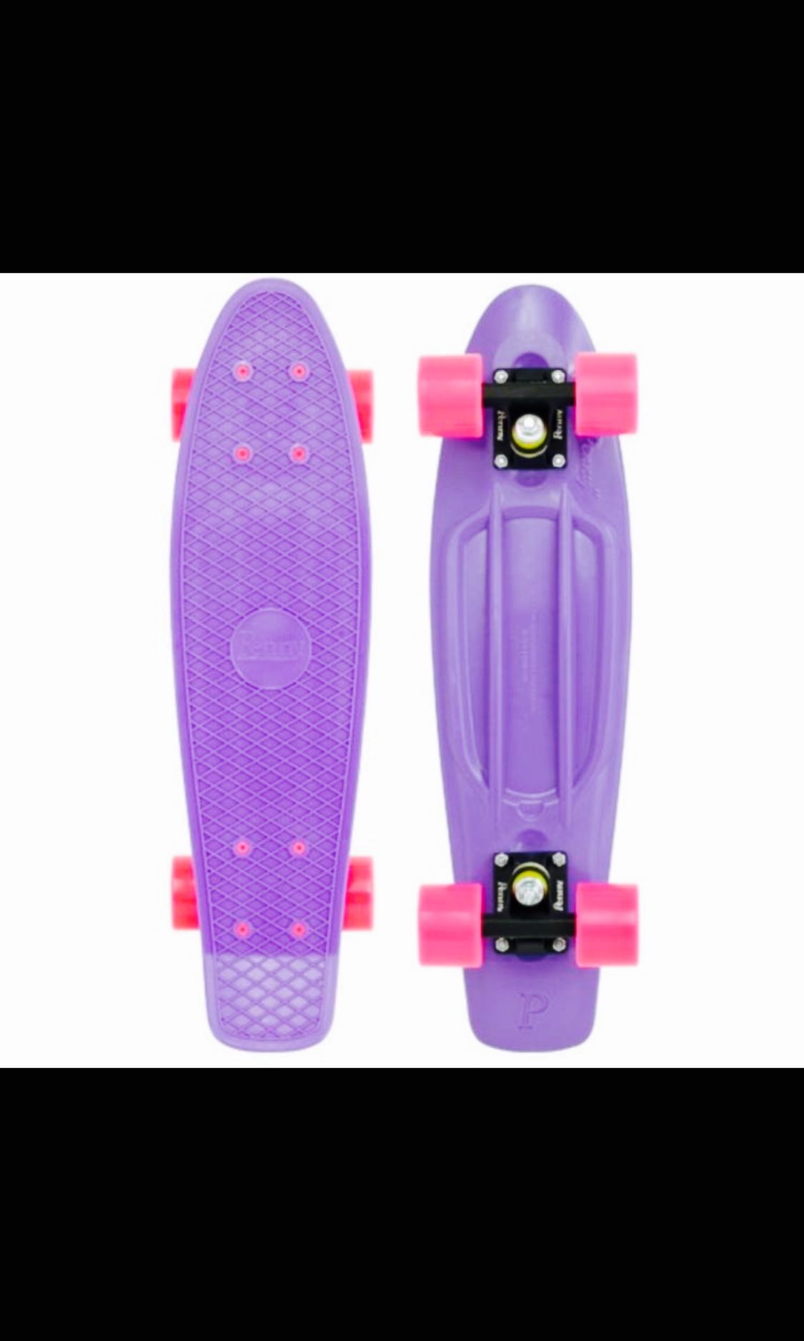 Purple Penny Board, Sports Equipment, Sports & Games, Skates