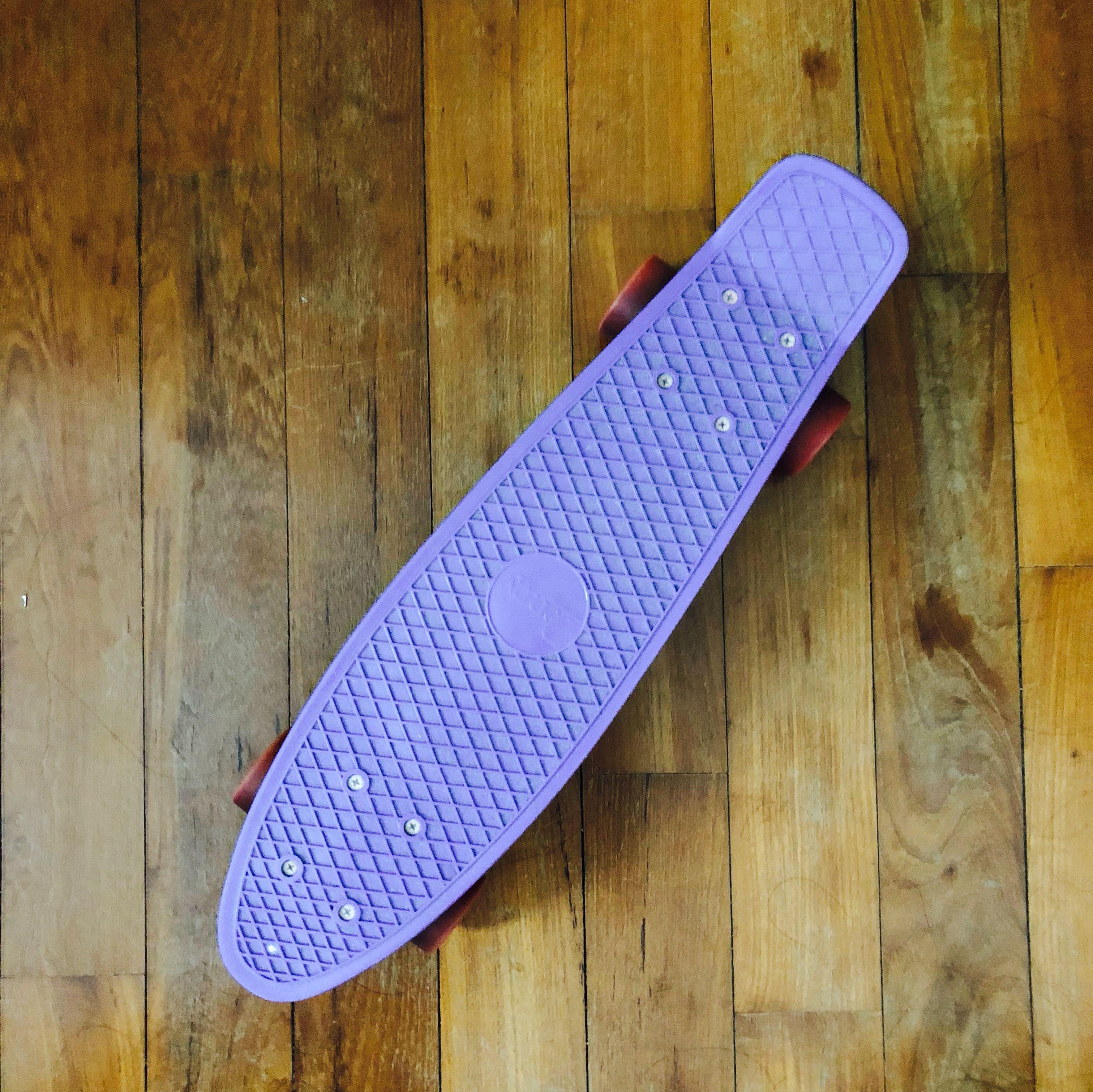 Purple Penny Board, Sports Equipment, Sports & Games, Skates