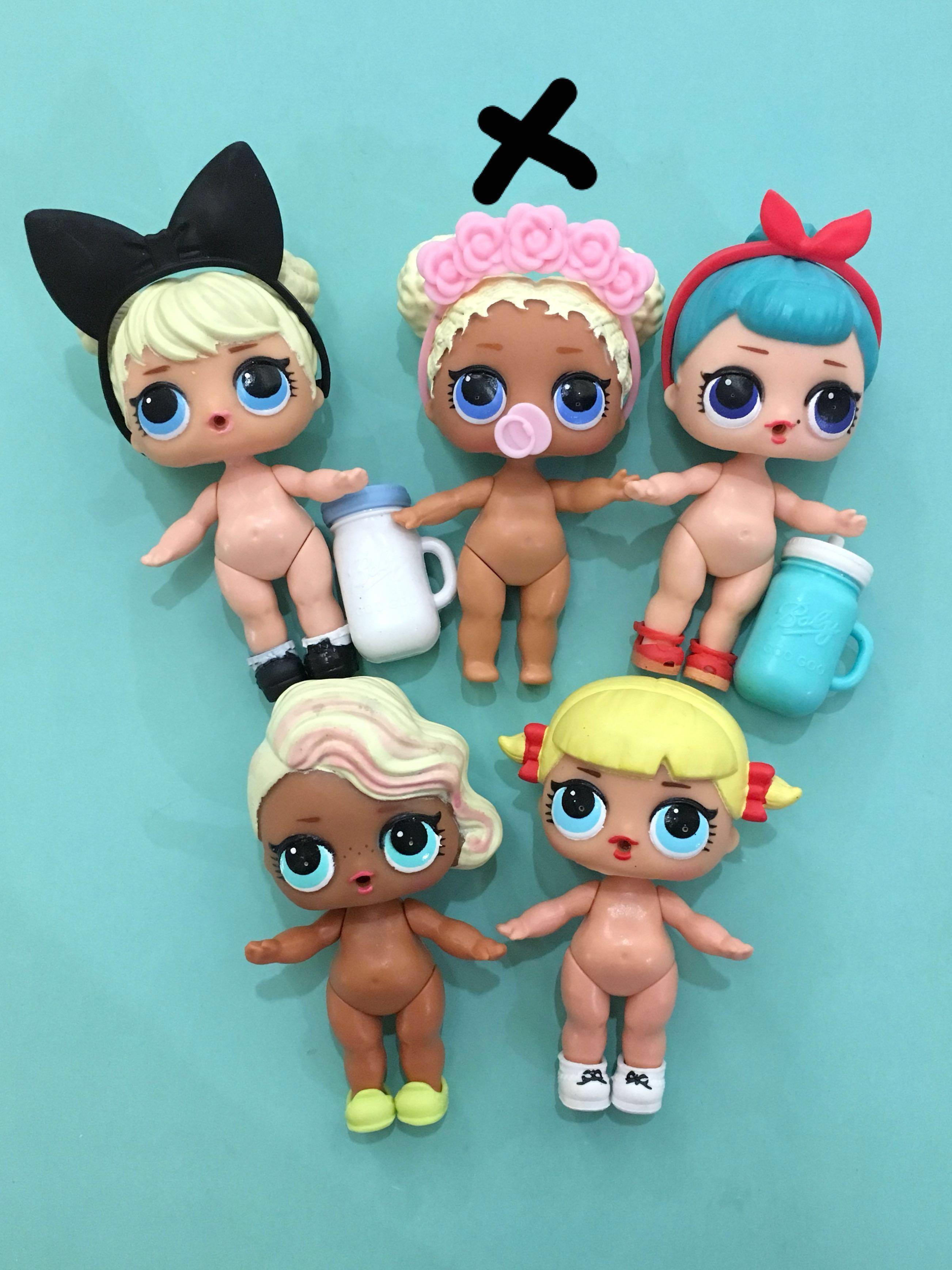 Lol dolls without clothes