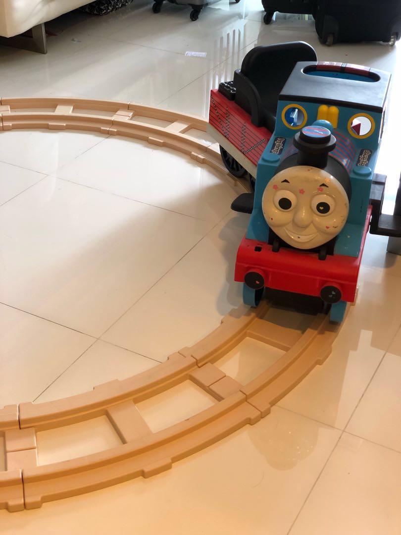 Rare Ridable Thomas Tank Train with Railway, Hobbies & Toys, Toys ...