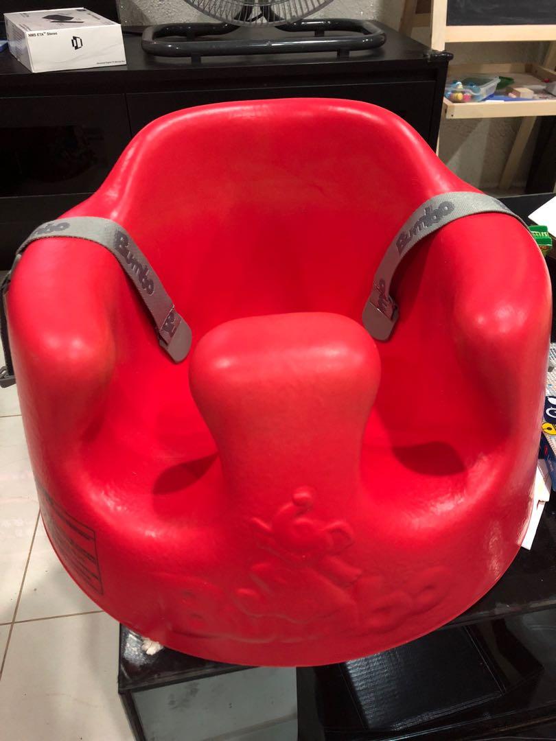 red bumbo seat