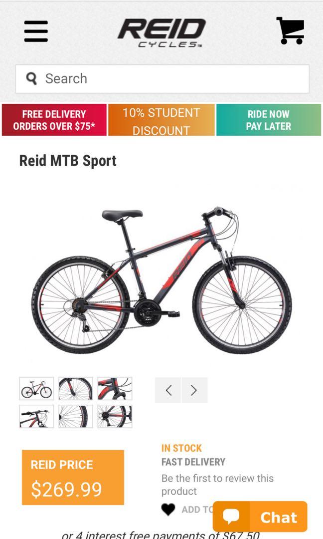 reid cycles student discount