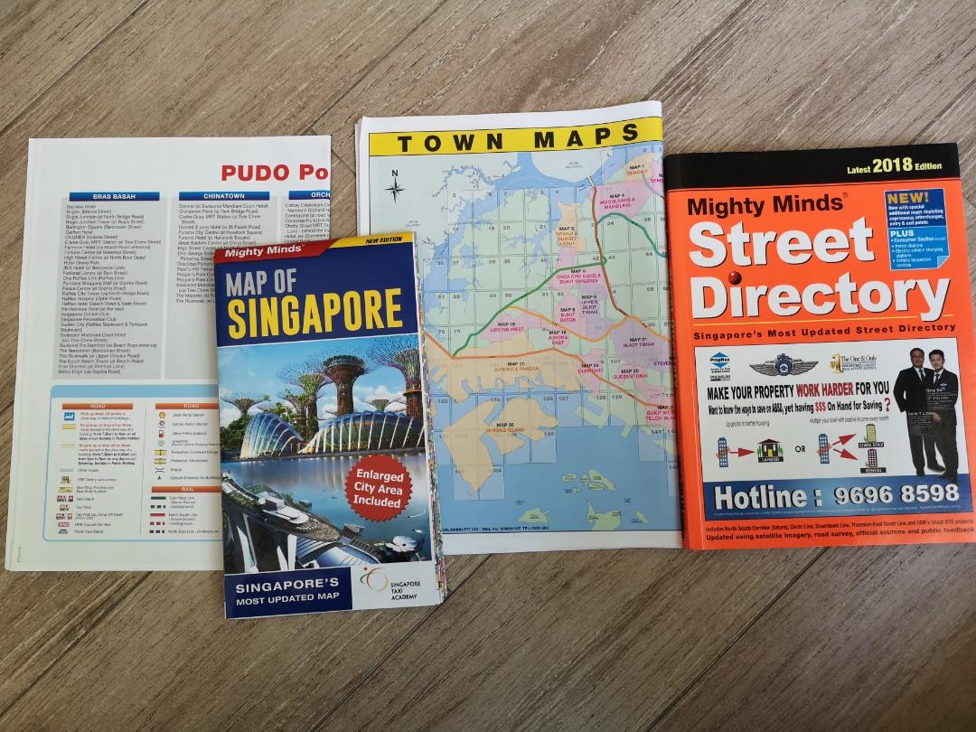 Singapore Street Directory 2020 Singapore Street Directory Latest 2018 Edition, Hobbies & Toys, Books &  Magazines, Assessment Books On Carousell
