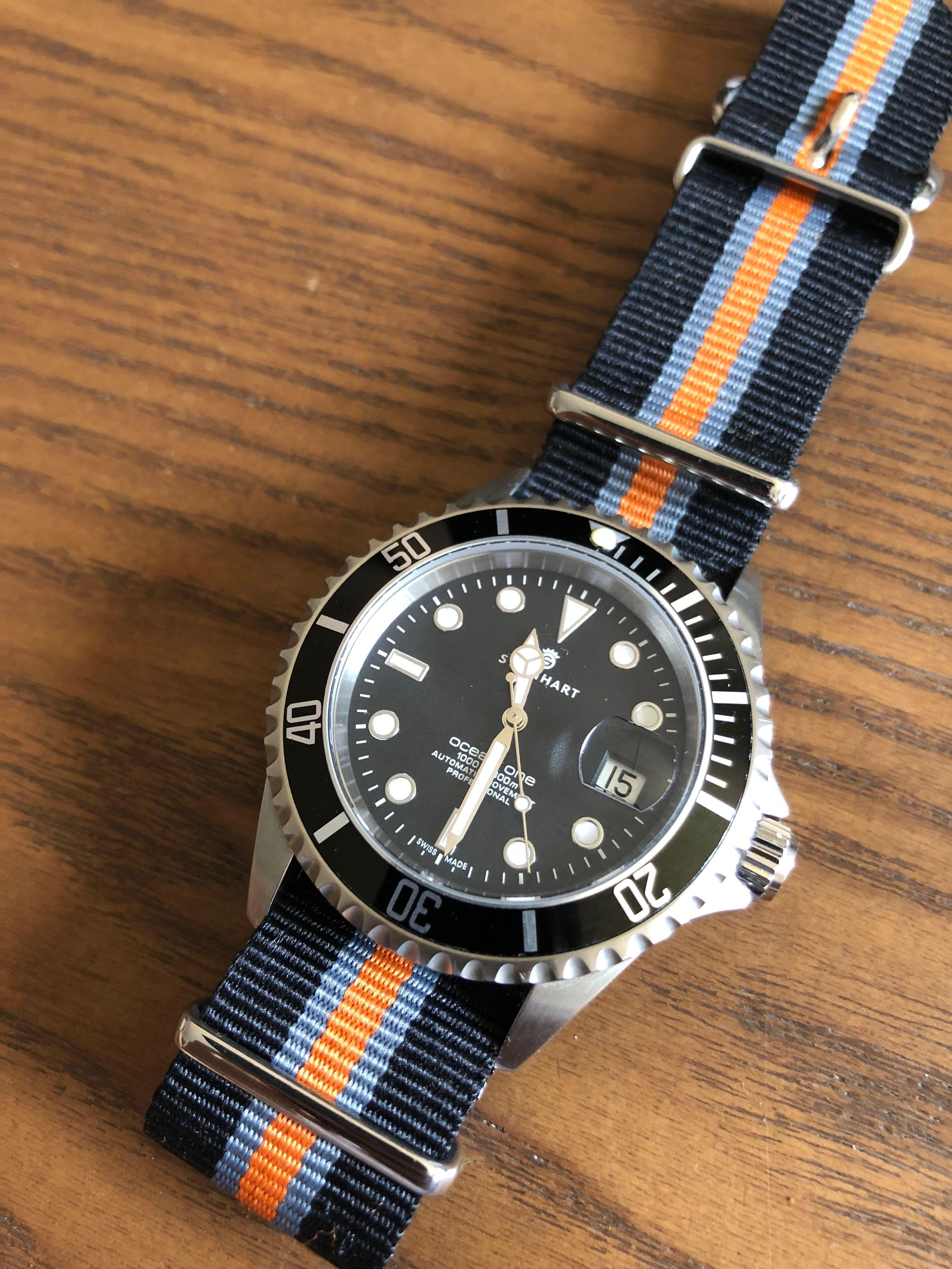Ocean One Running Like A Quartz Watch Share Your Steinhart 55 OFF