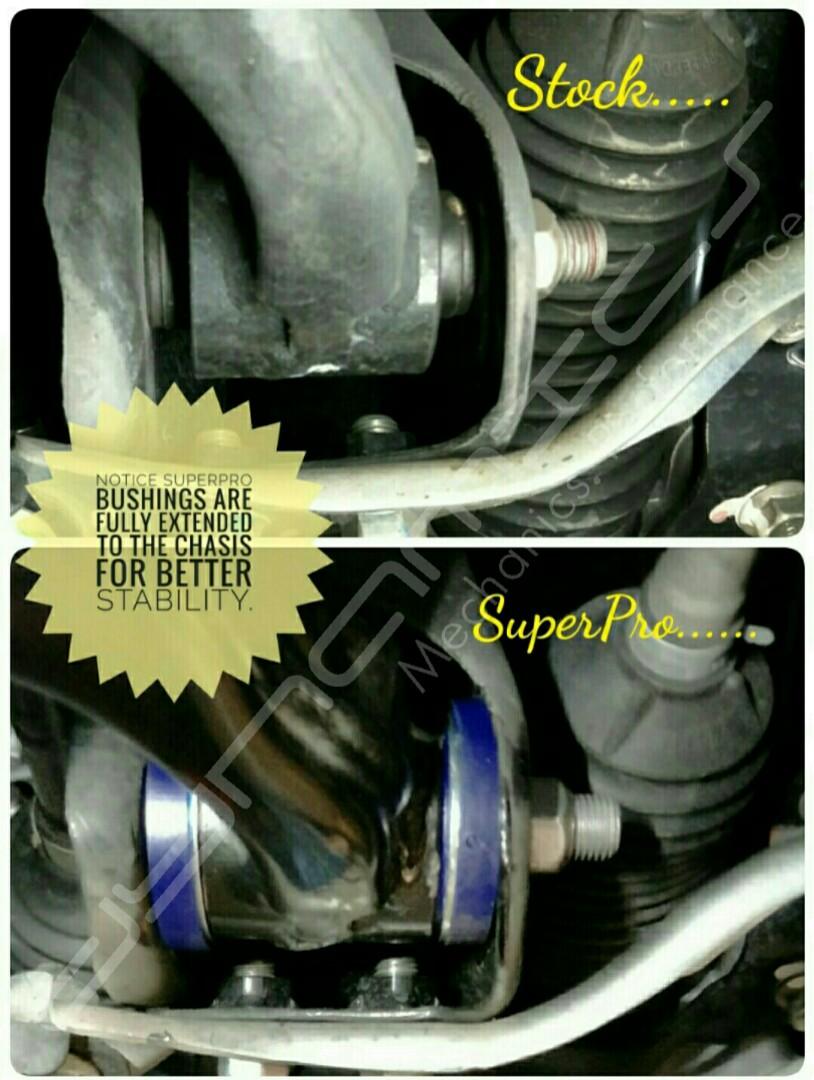 Subaru Forester SJ SuperPro Front Lower Control Arm Bushings, Car