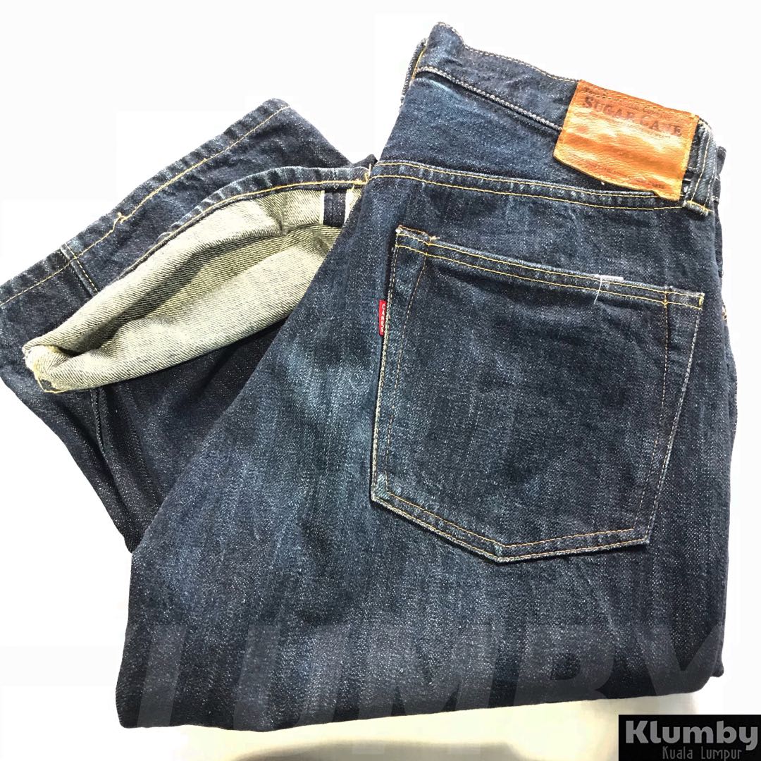 Sugar Cane 1947 Unwashed Raw Selvage Denim Jeans Sc41947n History Preservation