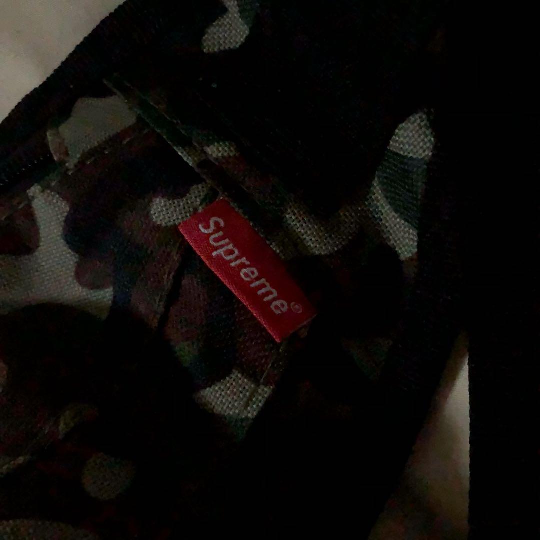 Supreme Fanny Pack Green Camo Print Japan Sling Pouch