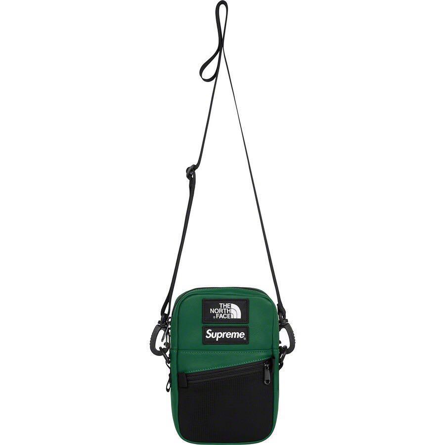 SUPREME X THE NORTH FACE LEATHER SHOULDER BAG, Men's Fashion, Bags 