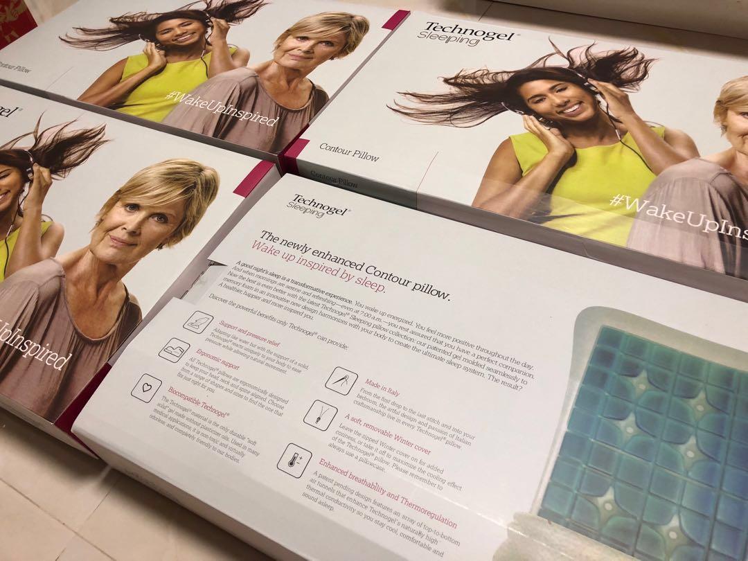 technogel sleeping contour pillow