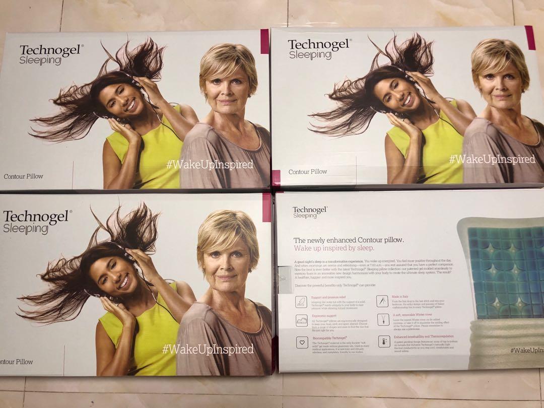 technogel sleeping contour pillow