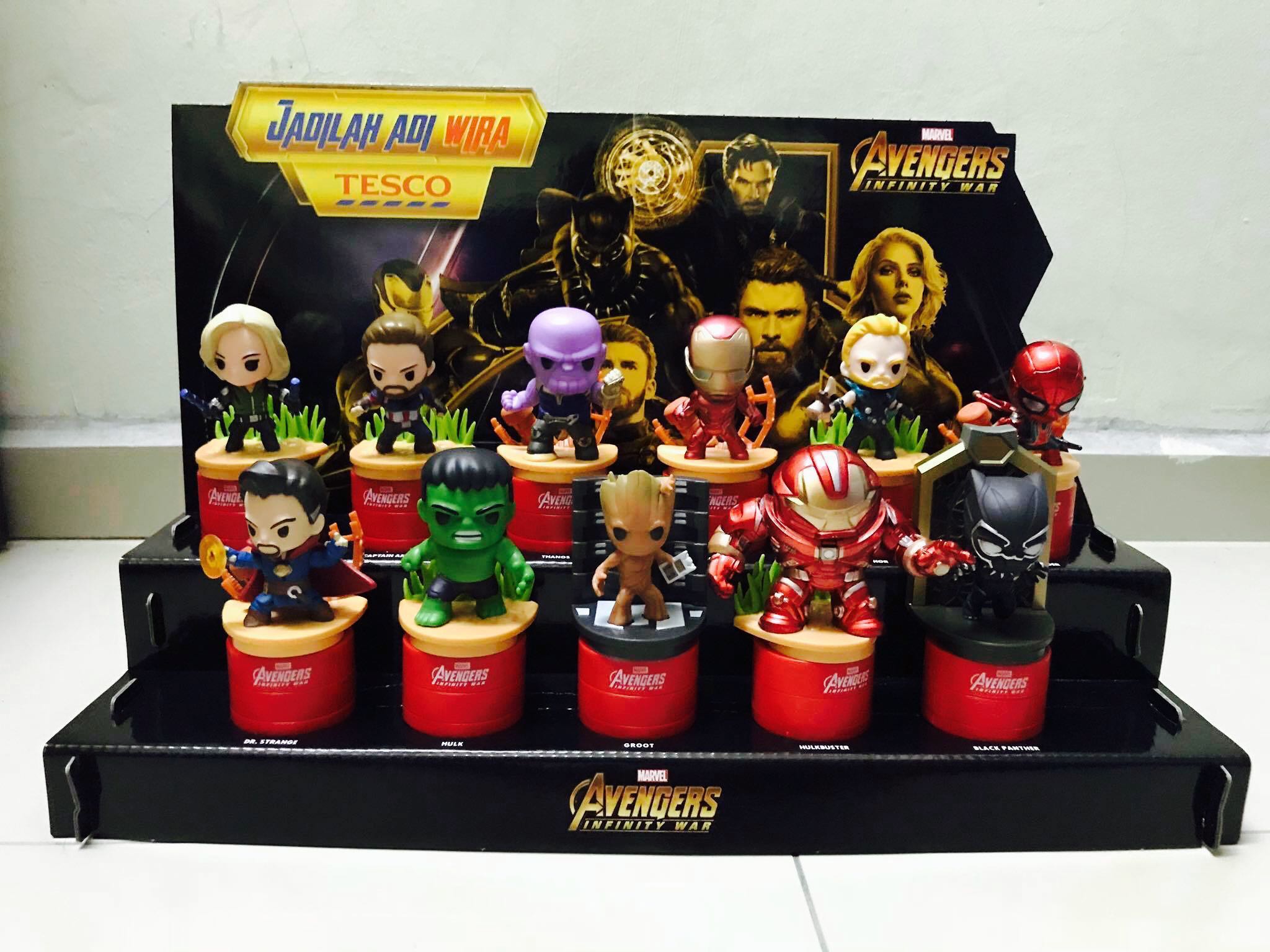 Marvel figures tesco 2025