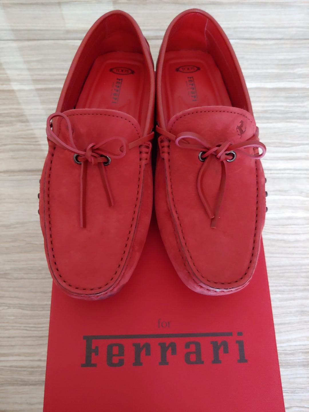Tod's Ferrari Men Loafers Shoes CNY, Men's Fashion, Footwear, Dress ...