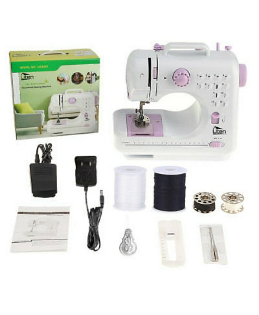 Uten Sewing Machine with 12 built in stitches UEA001, Hobbies & Toys
