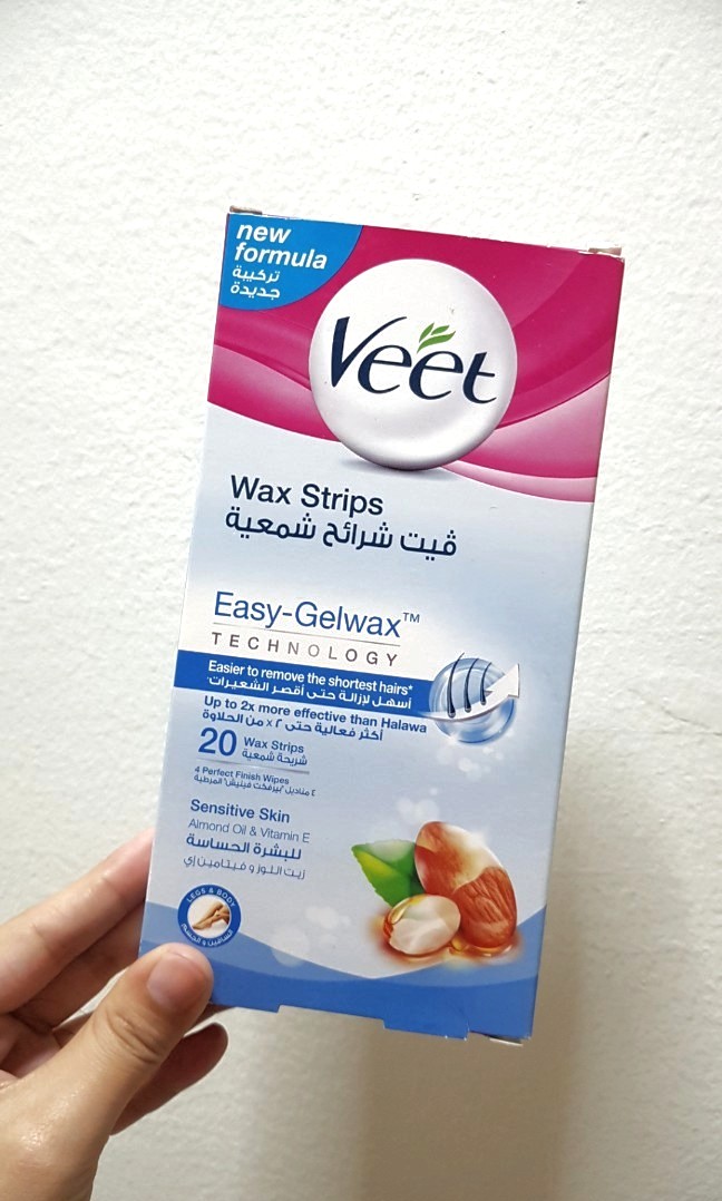 Veet Wax Strips, Beauty & Personal Care, Hands & Nails on Carousell