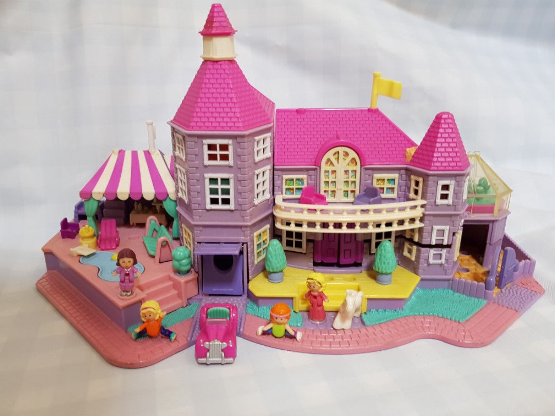 Polly pocket magical mansion new arrivals