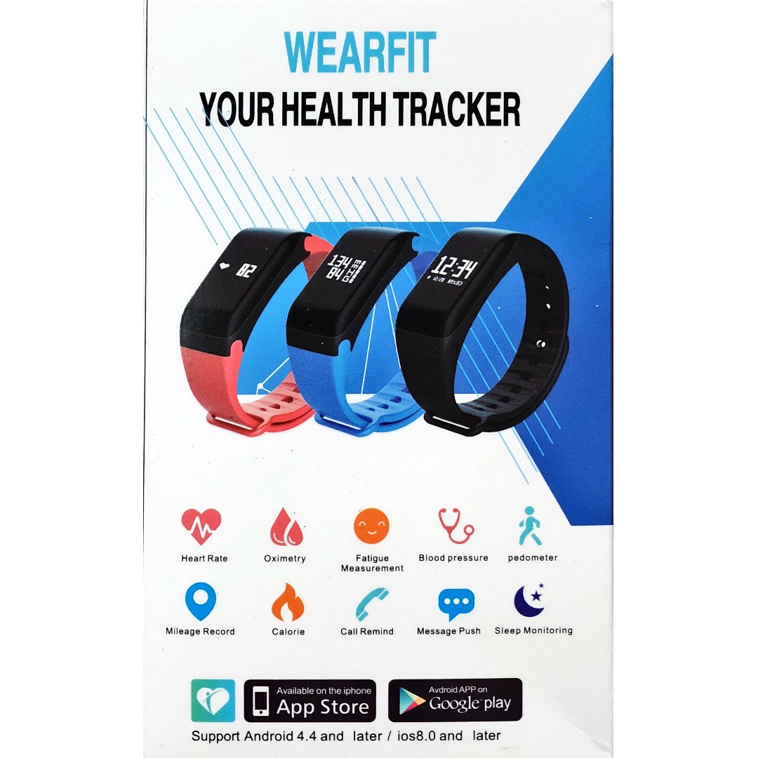 Wearfit your outlet health tracker