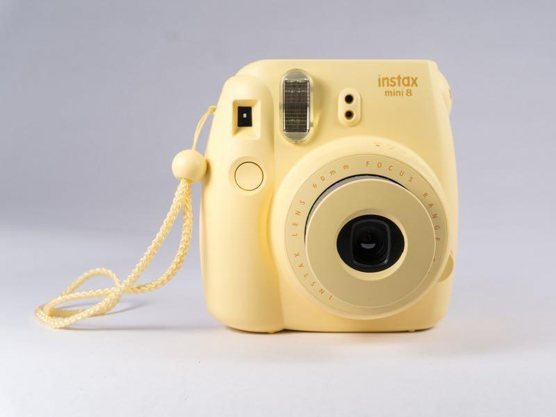 Yellow Fujifilm Instax Mini 8 Photography On Carousell
