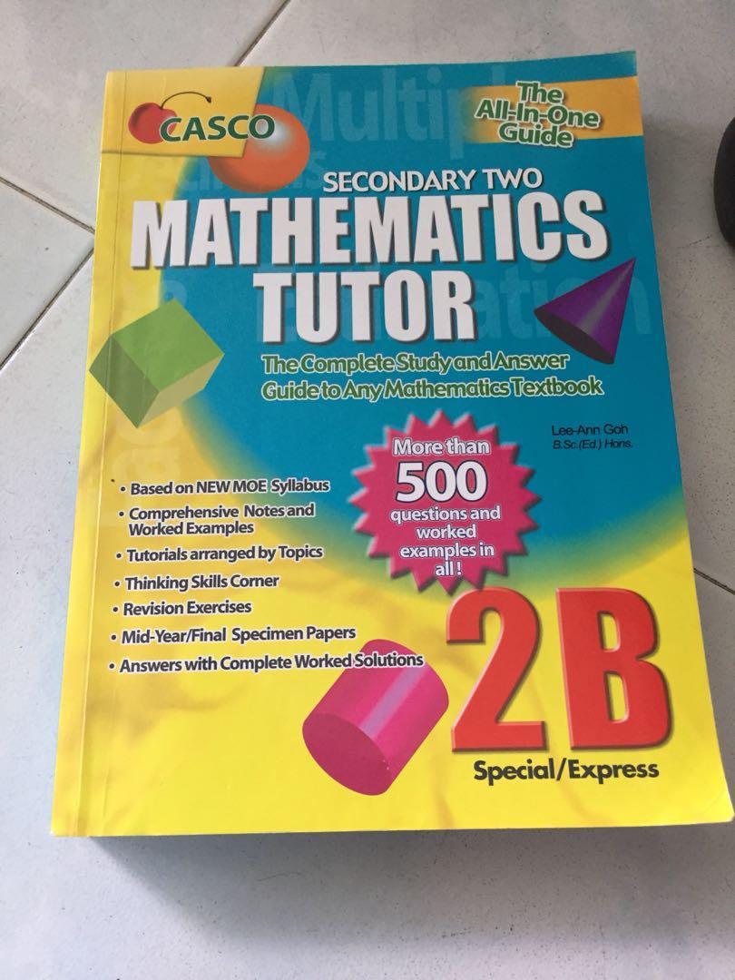 2b Casco Maths Tutor Books Stationery Textbooks Secondary On