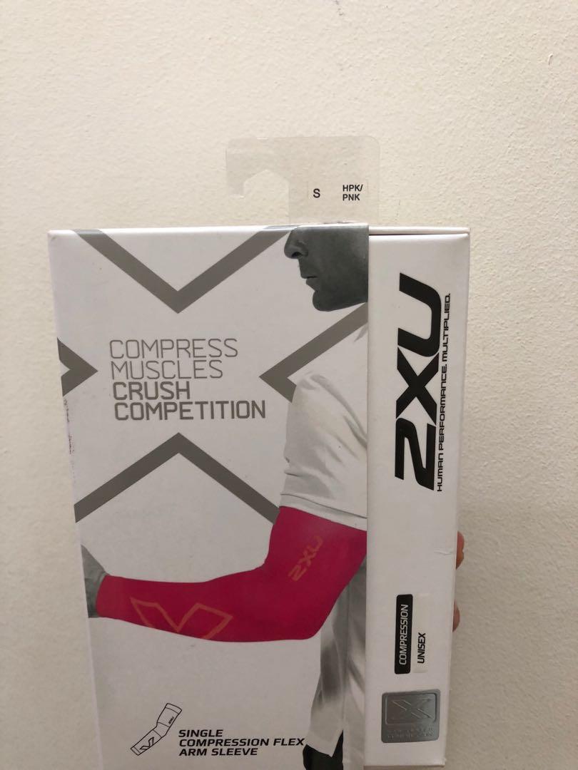2XU Compression Flex Sleeve - Size S - UNISEX (One Pair), Men's Fashion, Activewear on Carousell