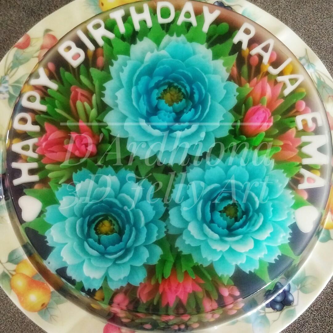 3D jelly art, Food & Drinks, Homemade Bakes on Carousell