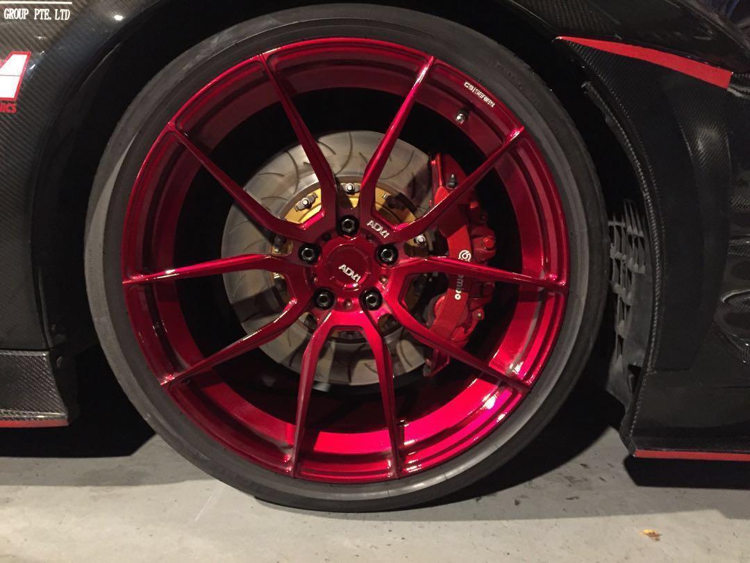 ADV.1 Rims 21 Inch Original Verified with ADV.1, Car Accessories, Tyres ...