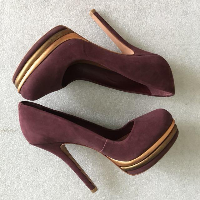heels with platform front