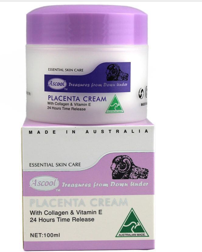 placenta cream collagen & vitamin e