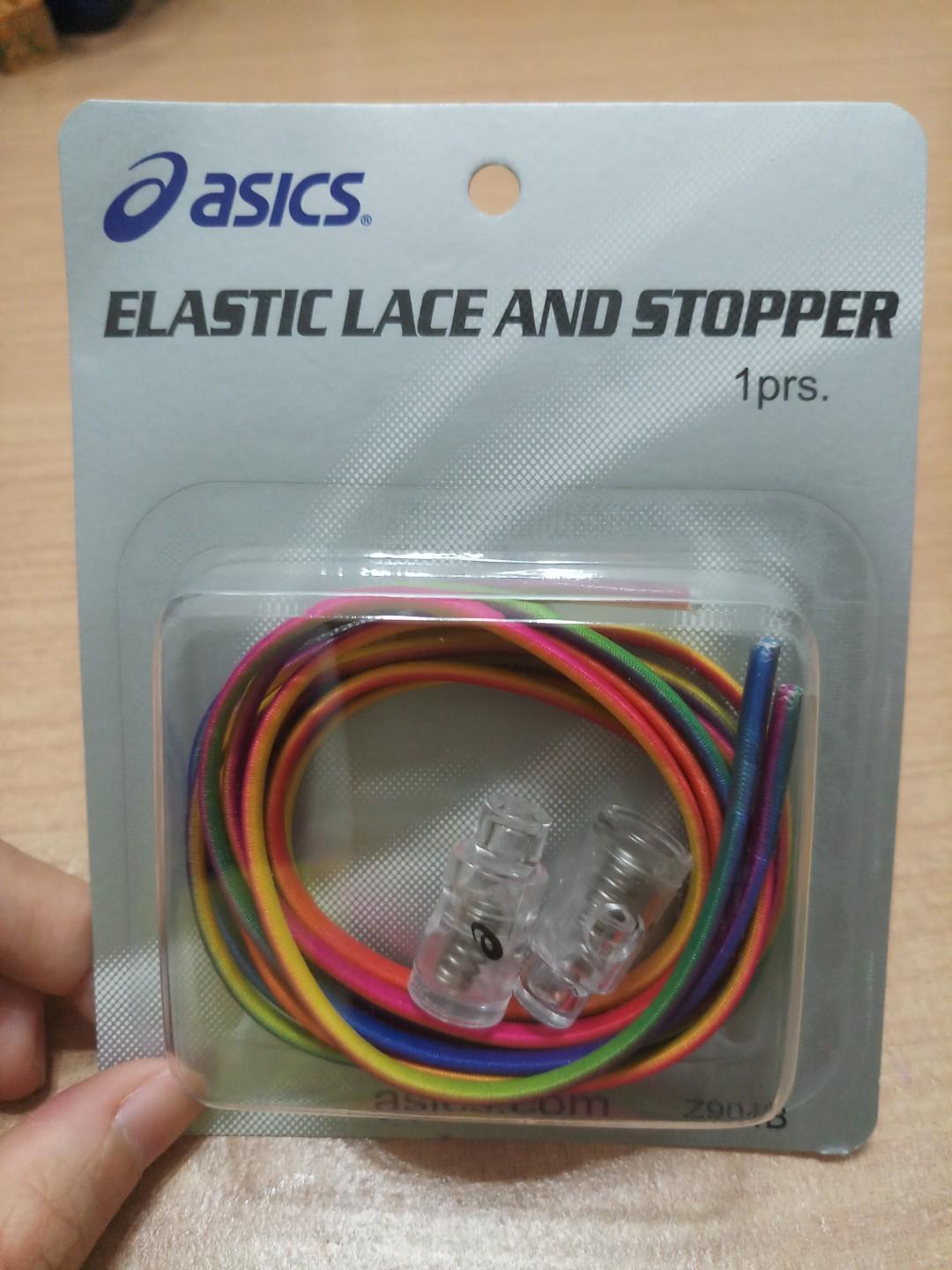 Asics Elastic Lace and Stopper, Sports 