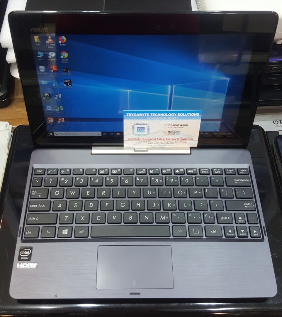 Asus Transformer T100 / Intel Atom Z3740 / 2GB Ram / 500GB + 20GB / 10