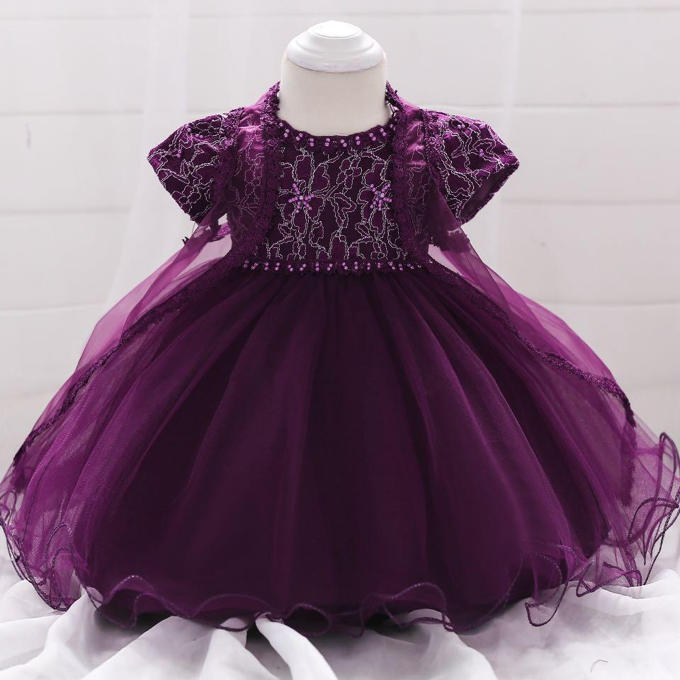 purple dress for 1 year old