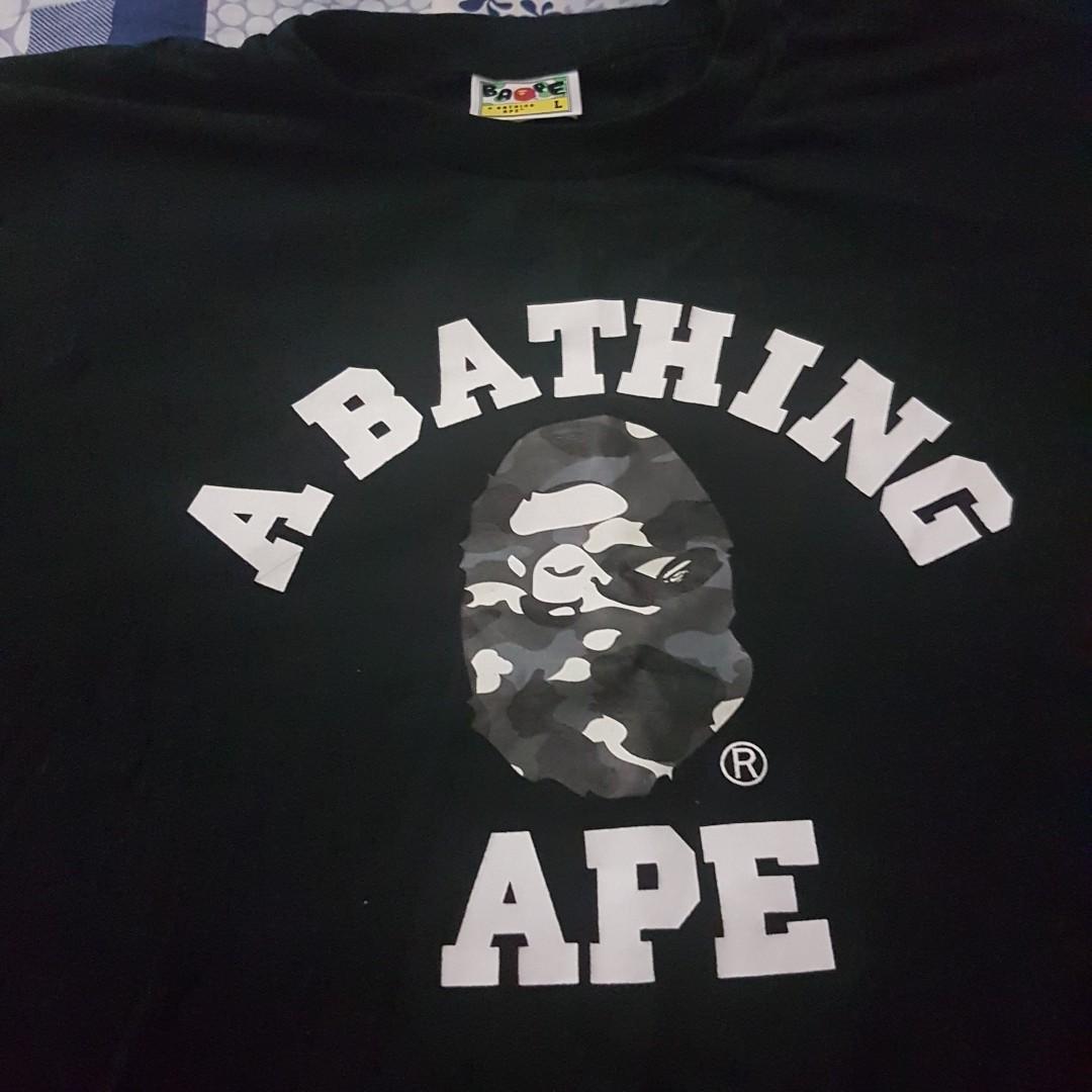bape glow in the dark t shirt