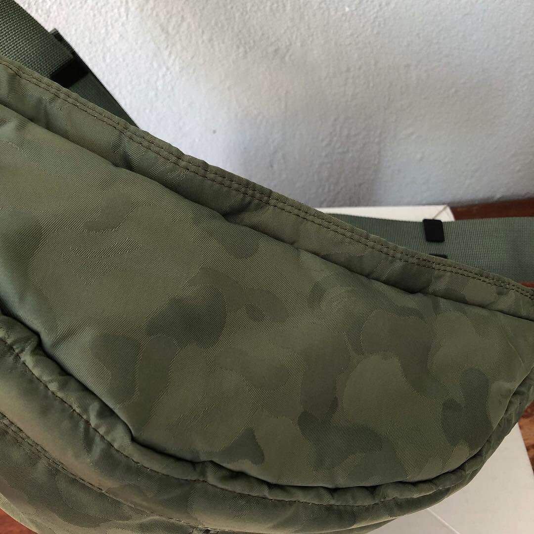 A Bathing Ape x Porter Jacquard Camo Waist Bag A Bathing Ape