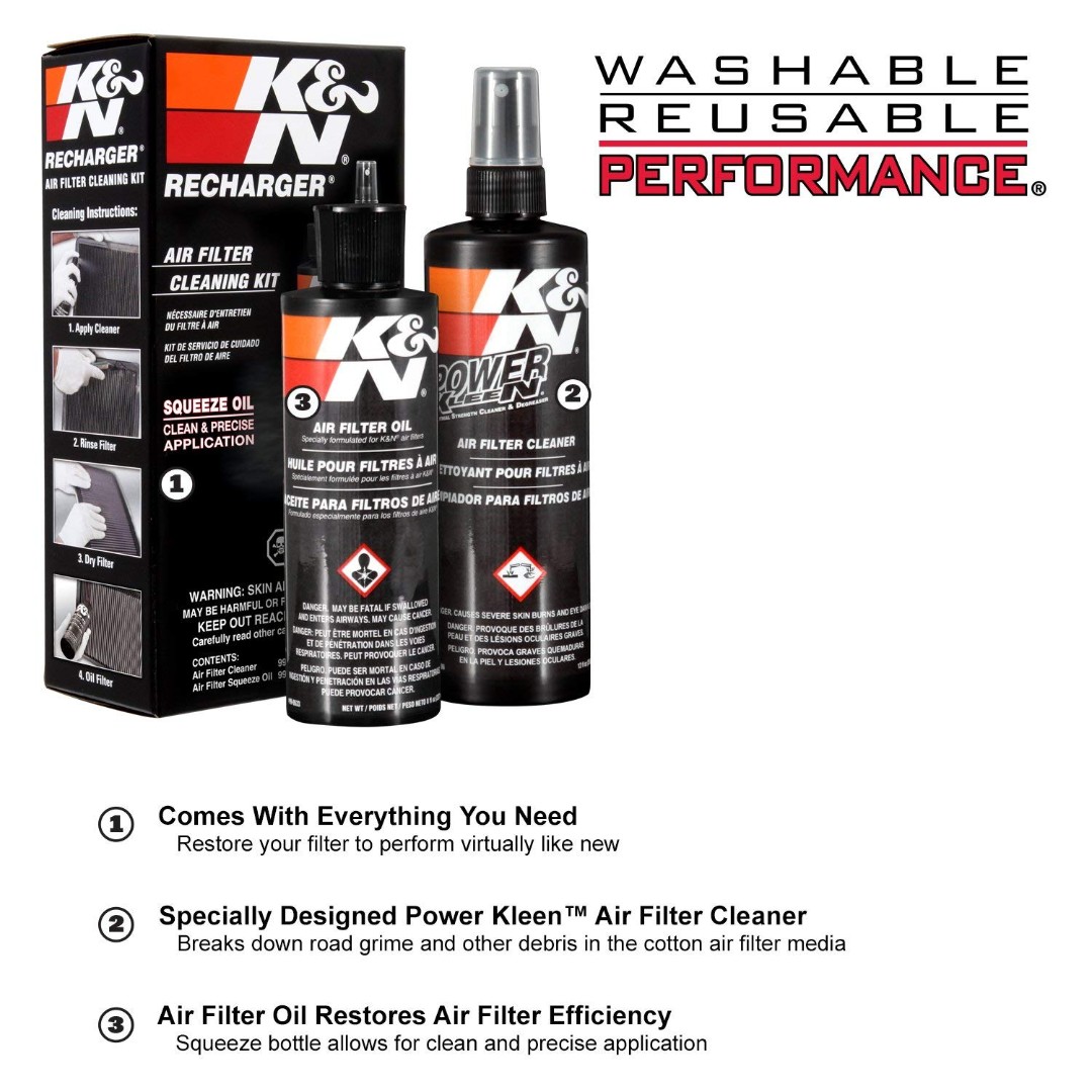 Out Of Stock K N Recharger Kit 99 5050 Squeeze Bottle Car Accessories Accessories On Carousell