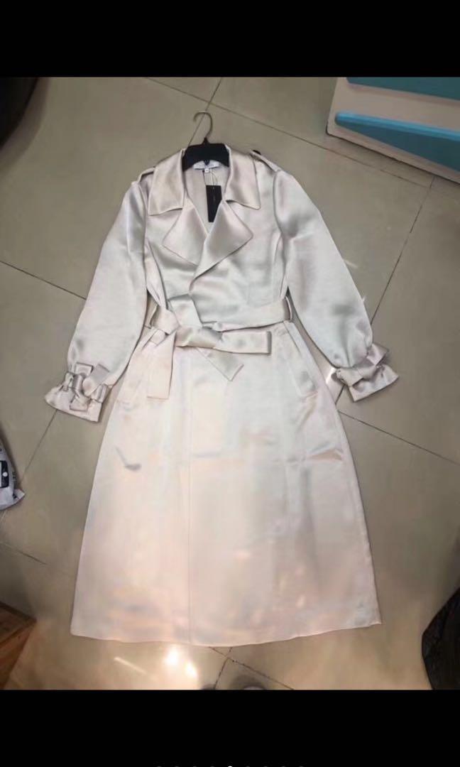 Alexis jocasta clearance belted trench coat
