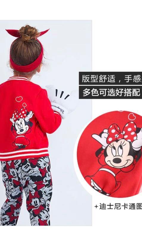 BNWT Disney 2018A W Red Minnie Mouse jacket size 120 Babies