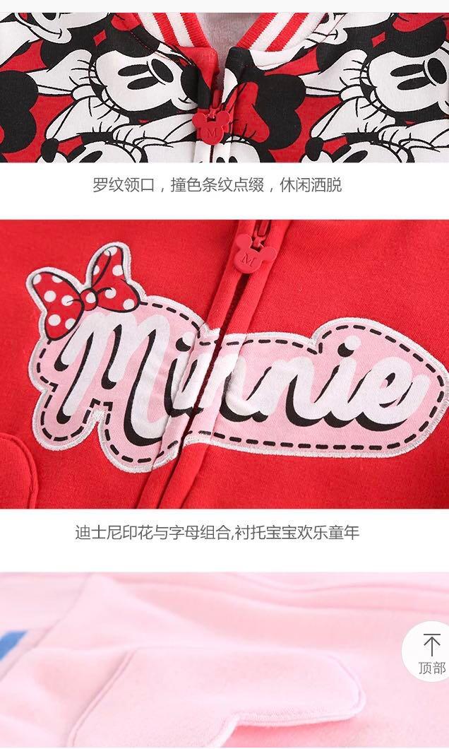 BNWT Disney 2018A W Red Minnie Mouse jacket size 120 Babies