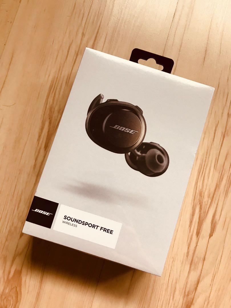 BOSE 無限藍芽耳機SoundSport Free 新品未拆封余文樂同款還不快購入