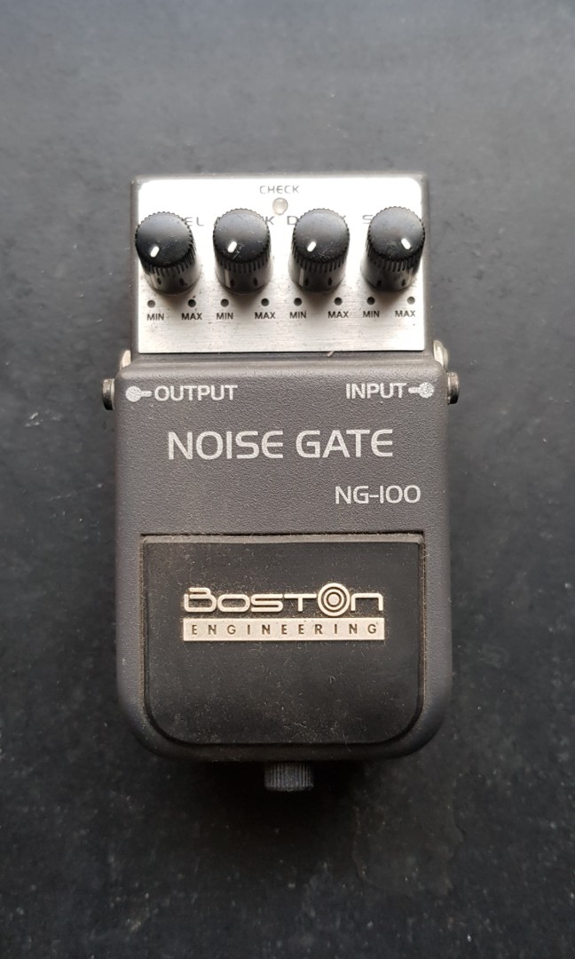 Boston Engineering NG100 Noise Gate Pedal, Hobbies & Toys, Music
