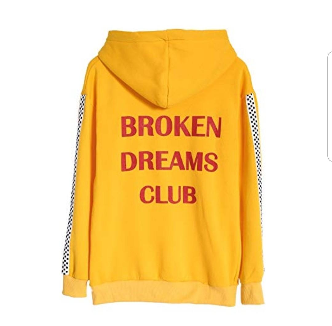 Broken dreams club hoodie orange clearance