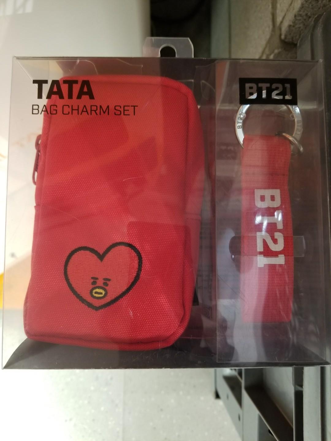 Bt21 bag charm set 2025
