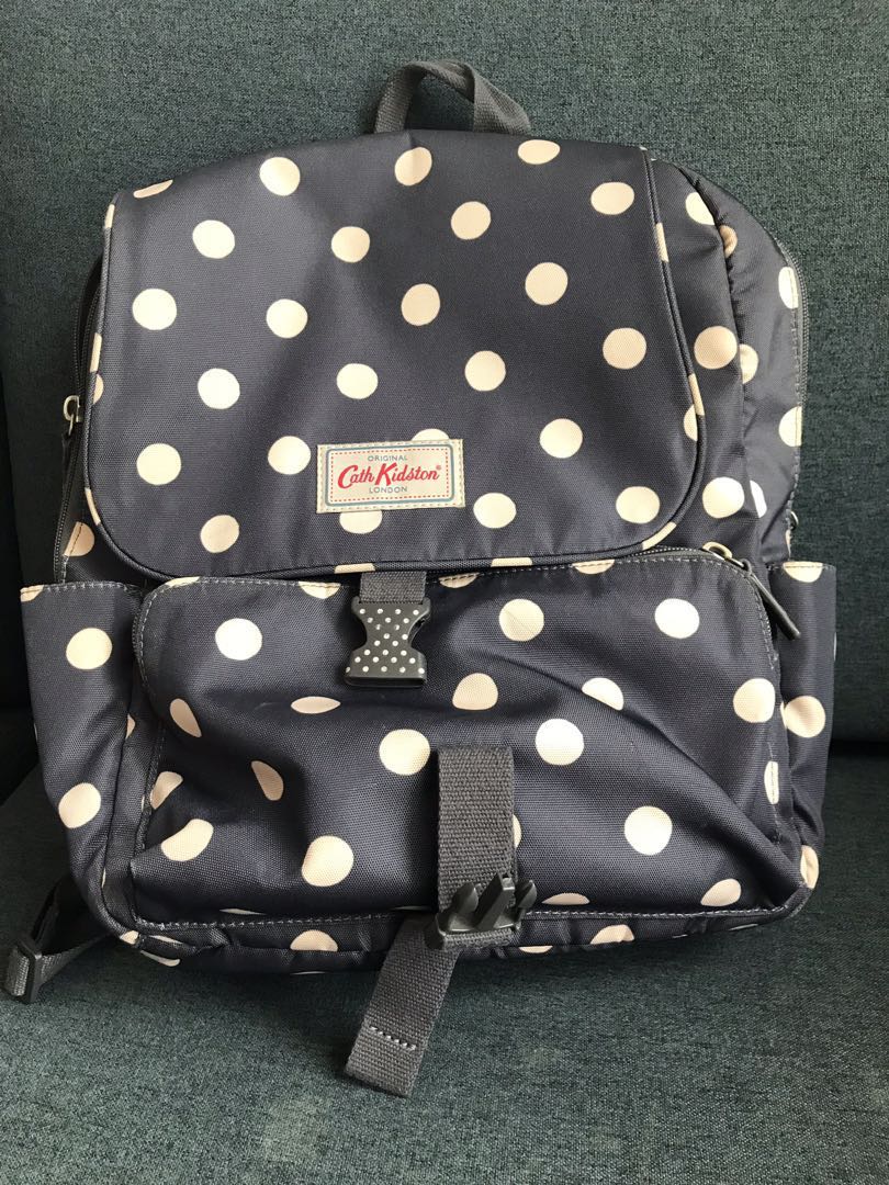 button spot buckle backpack